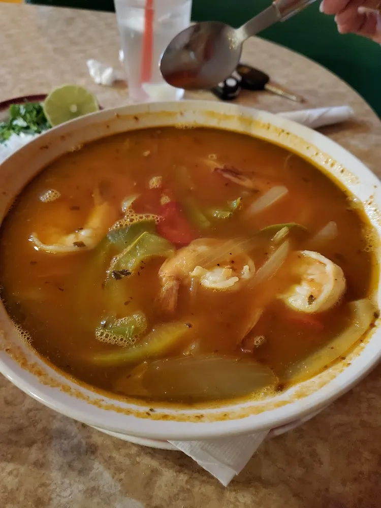 Shrimp Caldo De Camaron